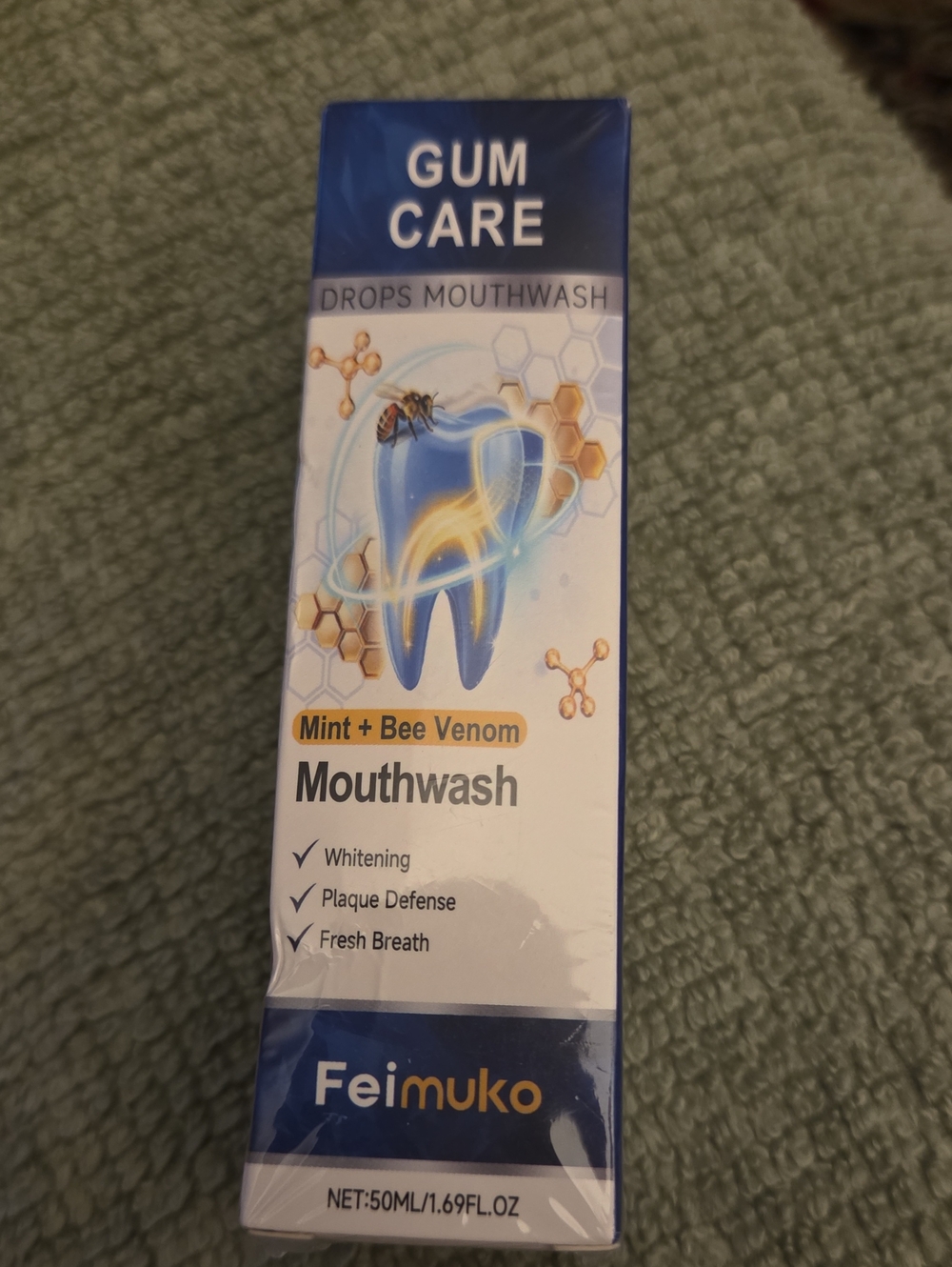 Feimuko Mint + Bee Venom Mouthwash